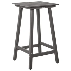 Garden Bar Table 59 x 59 cm Dark Grey ADIRONDACK