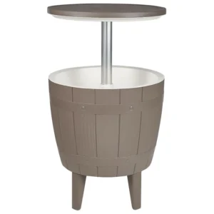 Round Garden Leggero Bar ⌀ 48 cm Taupe SILG