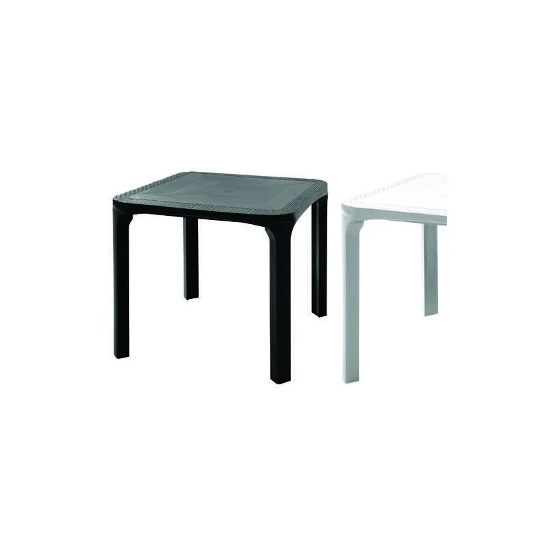 Premium Impermeabile Tavolo Rattan Olè da giardino 80x80 - Arredo da Esterno