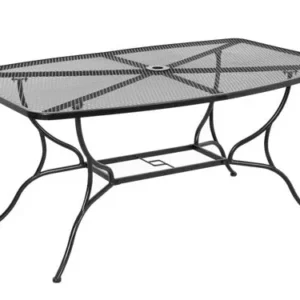 Tavolo acciaio da esterno Mango - 151x97xH72 cm