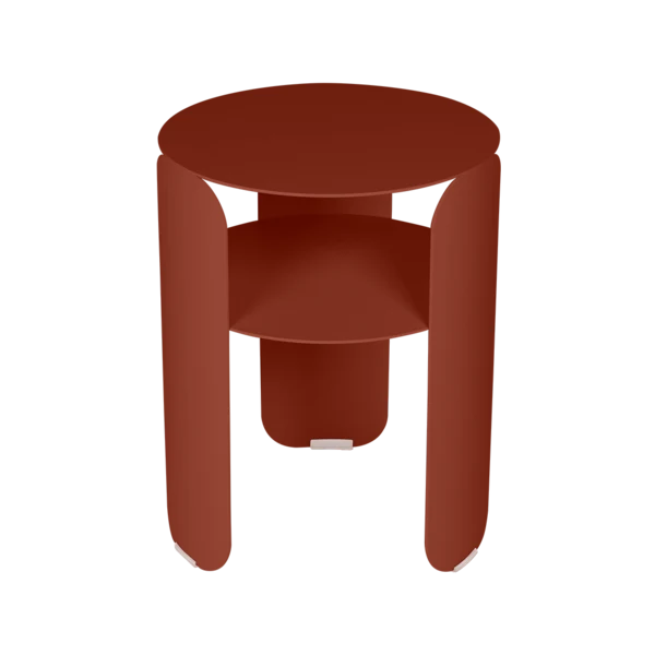 Tavolo Laterale Bebop Ø 35 cm con Sistema di Piegatura