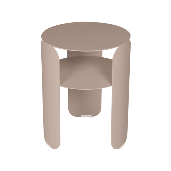 Tavolo Laterale Bebop Ø 35 cm con Sistema di Piegatura