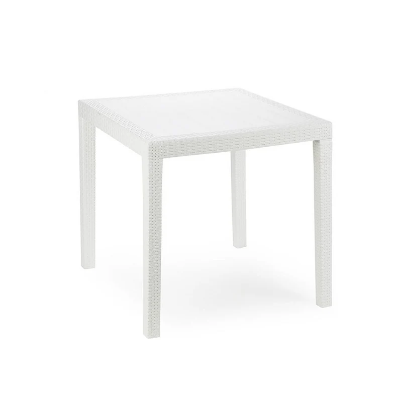 Tavolo Resina Quadrato King - Arredo da Esterno per 6-8 Persone