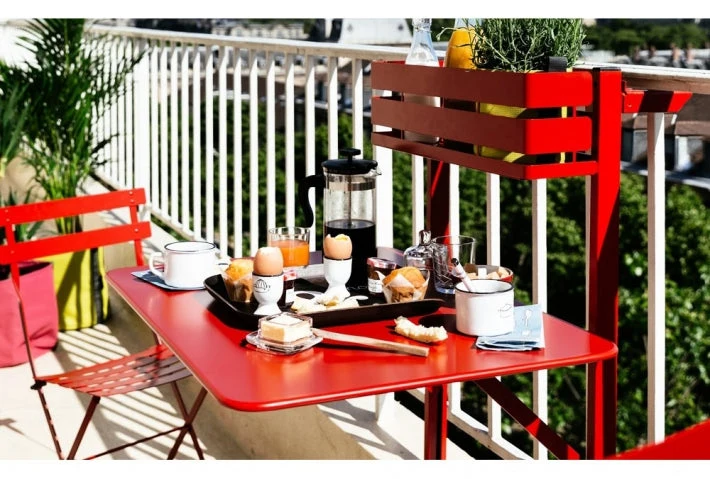 Balcony tavolo bistro abbattibile | Resistente alle Intemperie