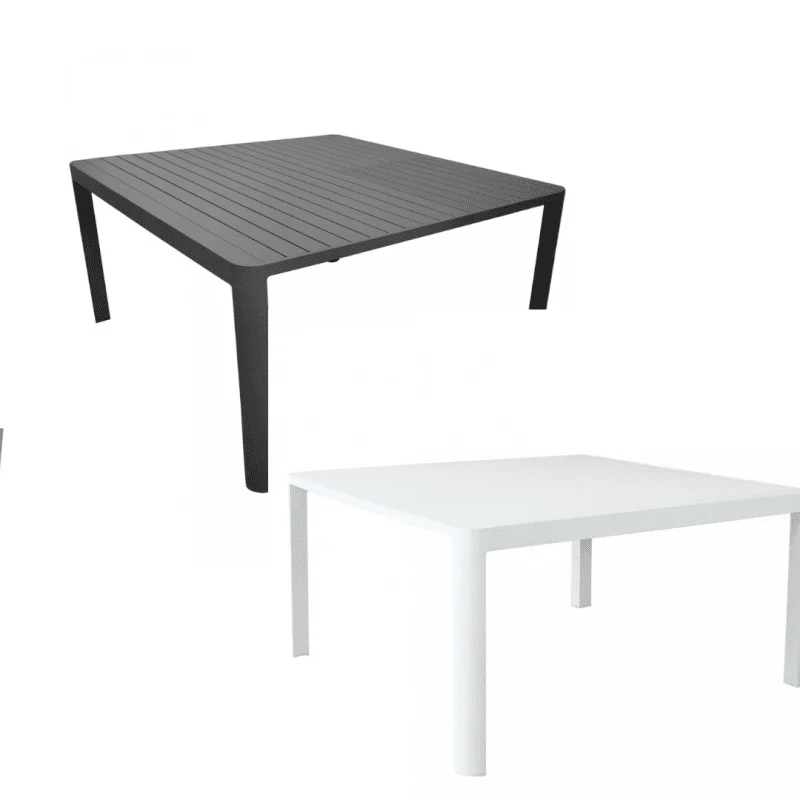 Robusto e Resistente Tavolo da Giardino Allungabile Washington 100/150x150 cm