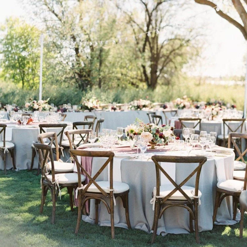 Tavolo da Catering rotondo 120 cm Xone per Pranzi all'Aperto