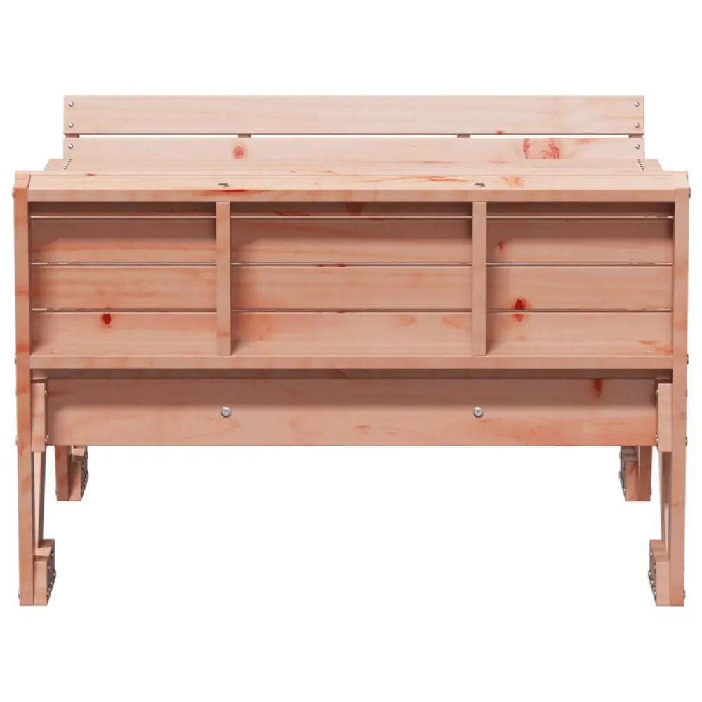 Tavolo da Giardino Tavolo da Picnic per Bambini 88x122x58cm Legno Massello Douglas