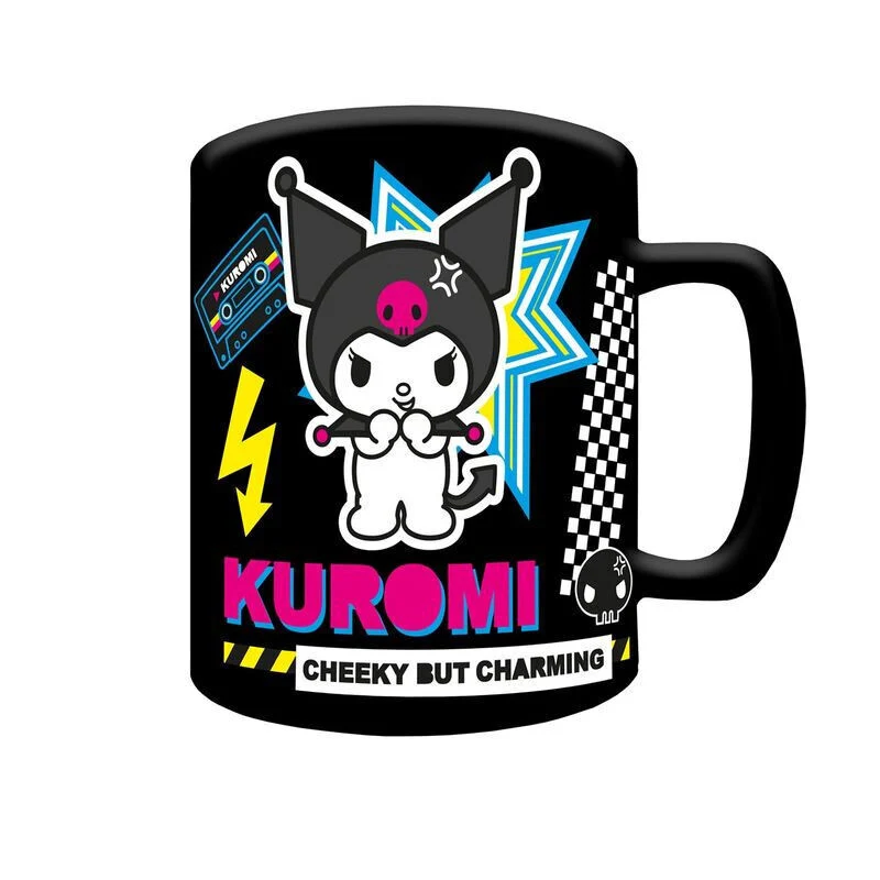 Hello Kitty Kuromi Mug teddy bear cover 440ml