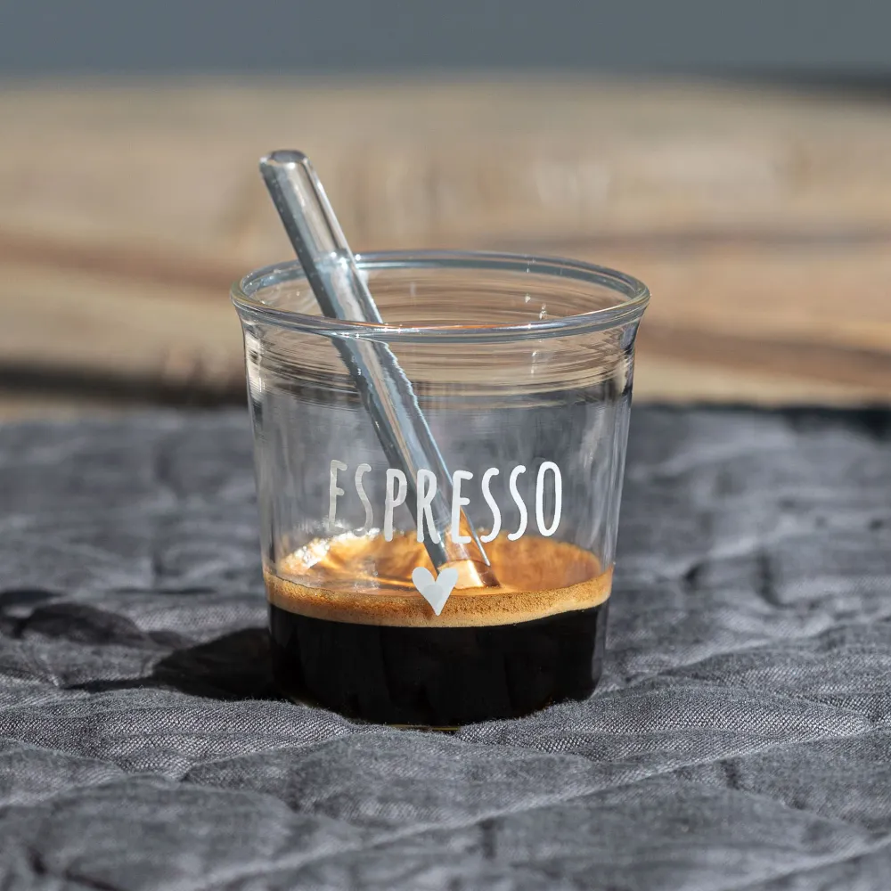 Set 4 bicchierini espresso Espresso bianco