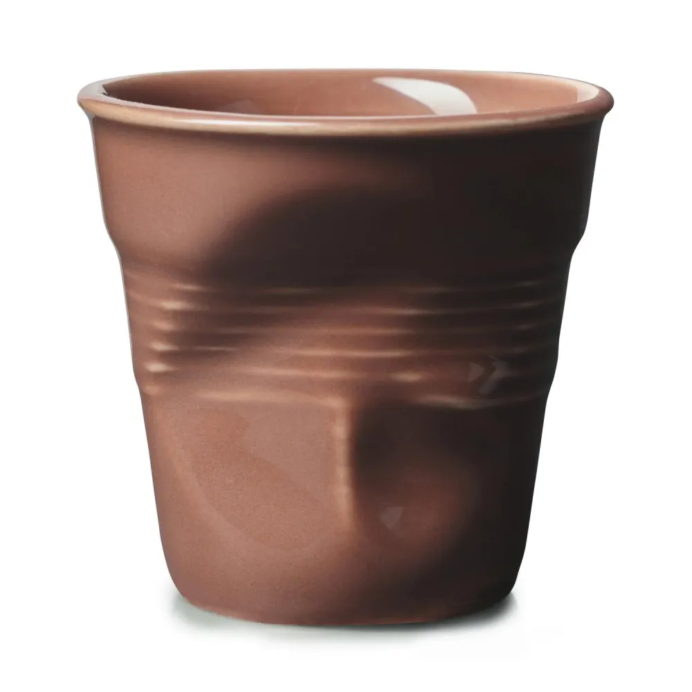 Froisse Knitterbecher Cappuccino 18cl terra bruciata