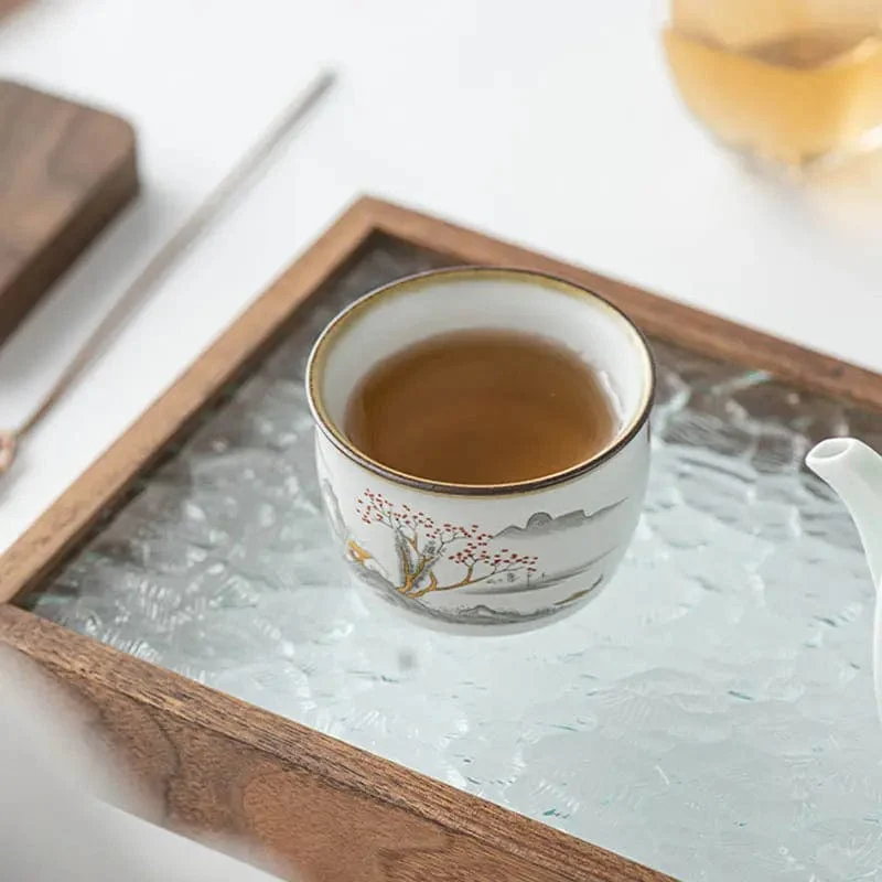 Set da 2 tazzine da tè ceramica, 95 ml