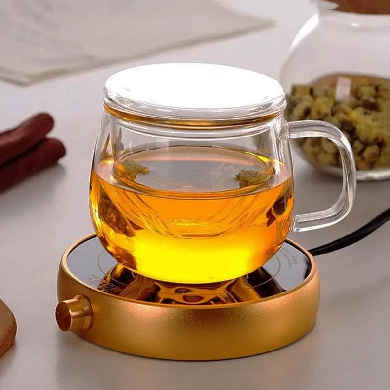 Tazza da tè con semplice infusore vetro 300ml