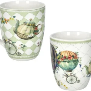 SET 2 MUG PORCELLANA WONDERLAND