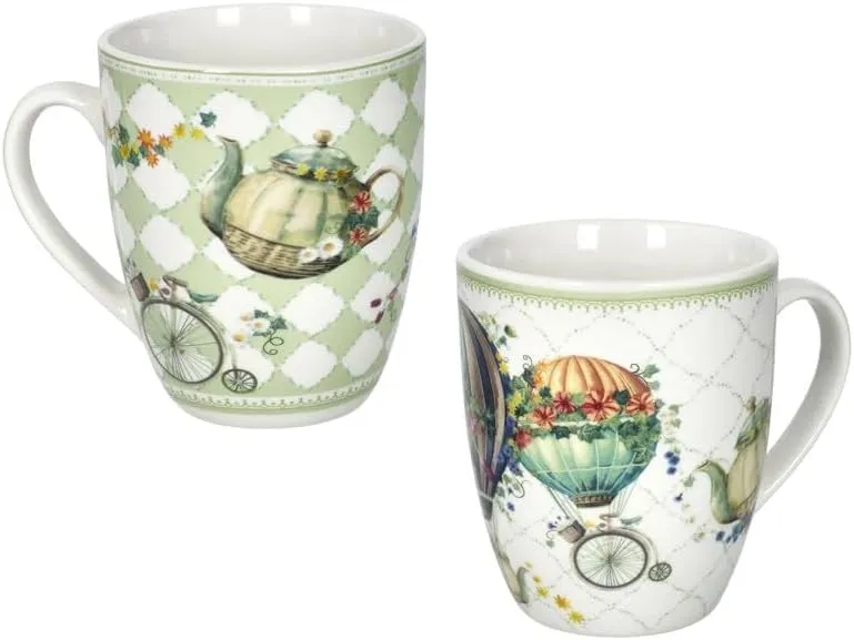 SET 2 MUG PORCELLANA WONDERLAND