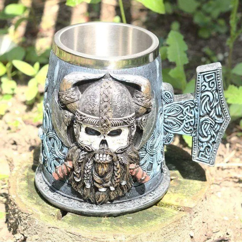 Tasse Viking Sanguinario "Ivar" - acciaio inossidabile