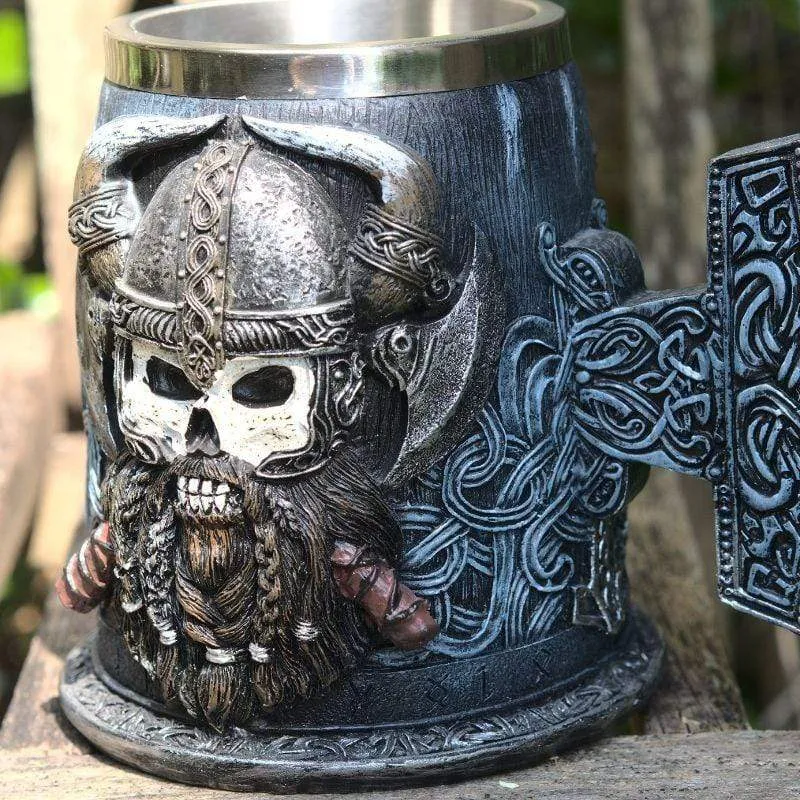 Tasse Viking Sanguinario "Ivar" - acciaio inossidabile