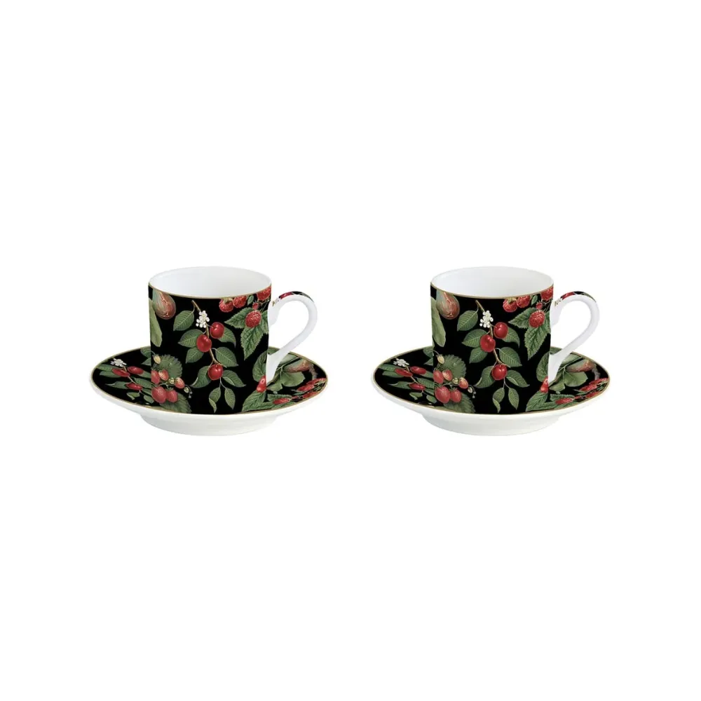 Set 2 Tazzine Caffè 100 ml "Orchard" Easy Life