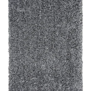 Tela da Disegno Tappeto shaggy rettangolare sale e pepe 140 x 200 cm CIDE