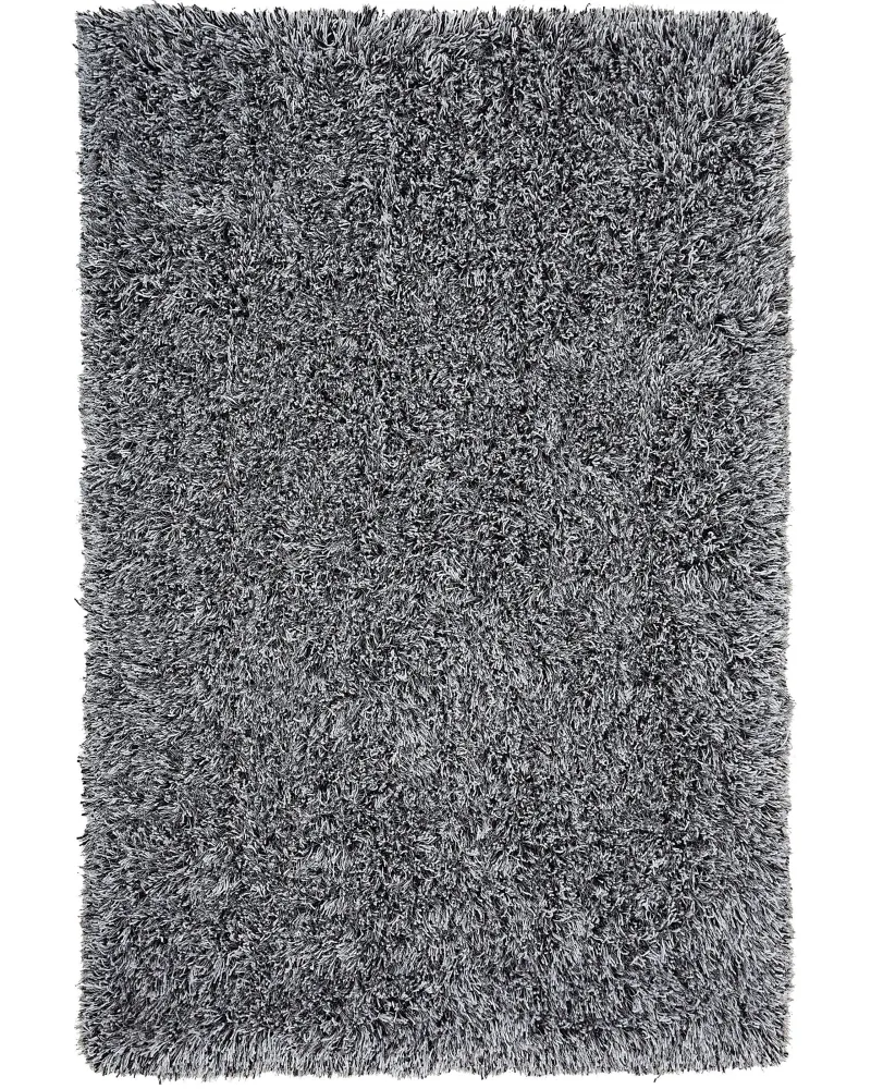 Tela da Disegno Tappeto shaggy rettangolare sale e pepe 140 x 200 cm CIDE