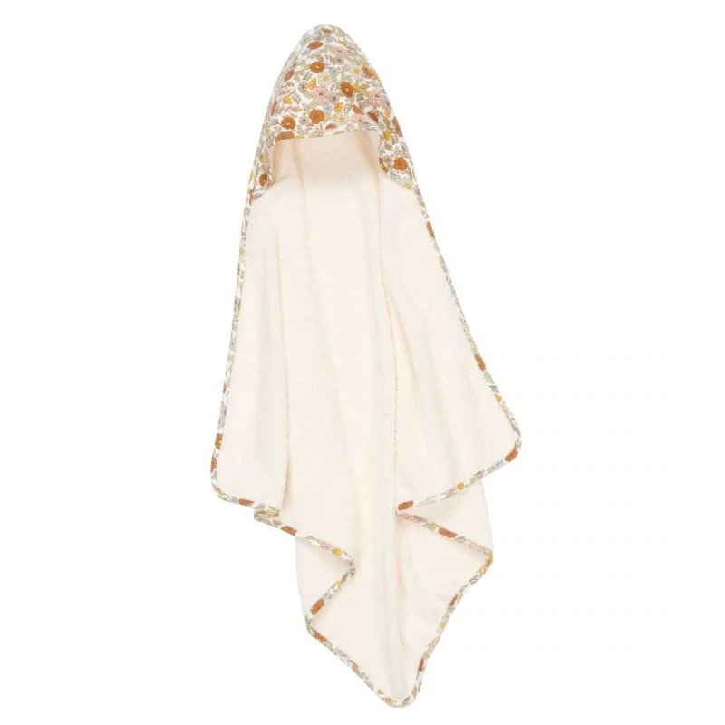Little Dutch - Accappatoio cotone organico 100x100 Little Flowers