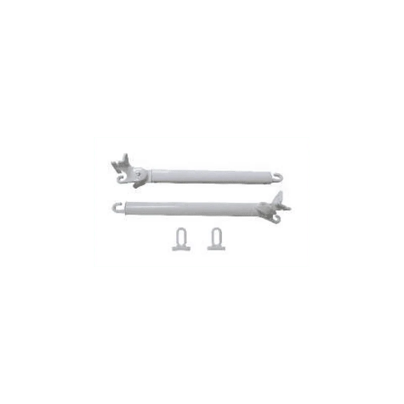 Coppia Braccetti Tende Caduta+2 Anelli