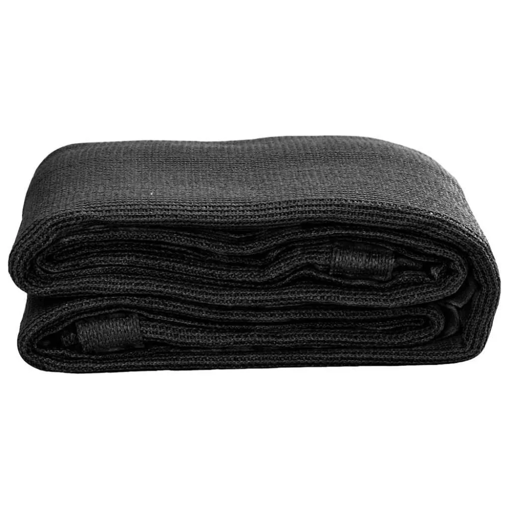 Da Campeggio Leggero Tappeto da Tenda 250x300 cm Nero