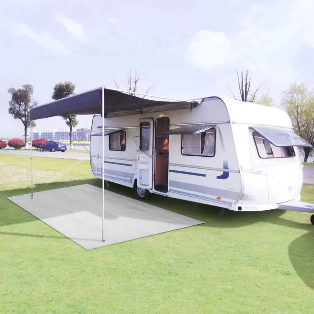 Set da Cucina Tappeto da Tenda 200x500 cm Bianco