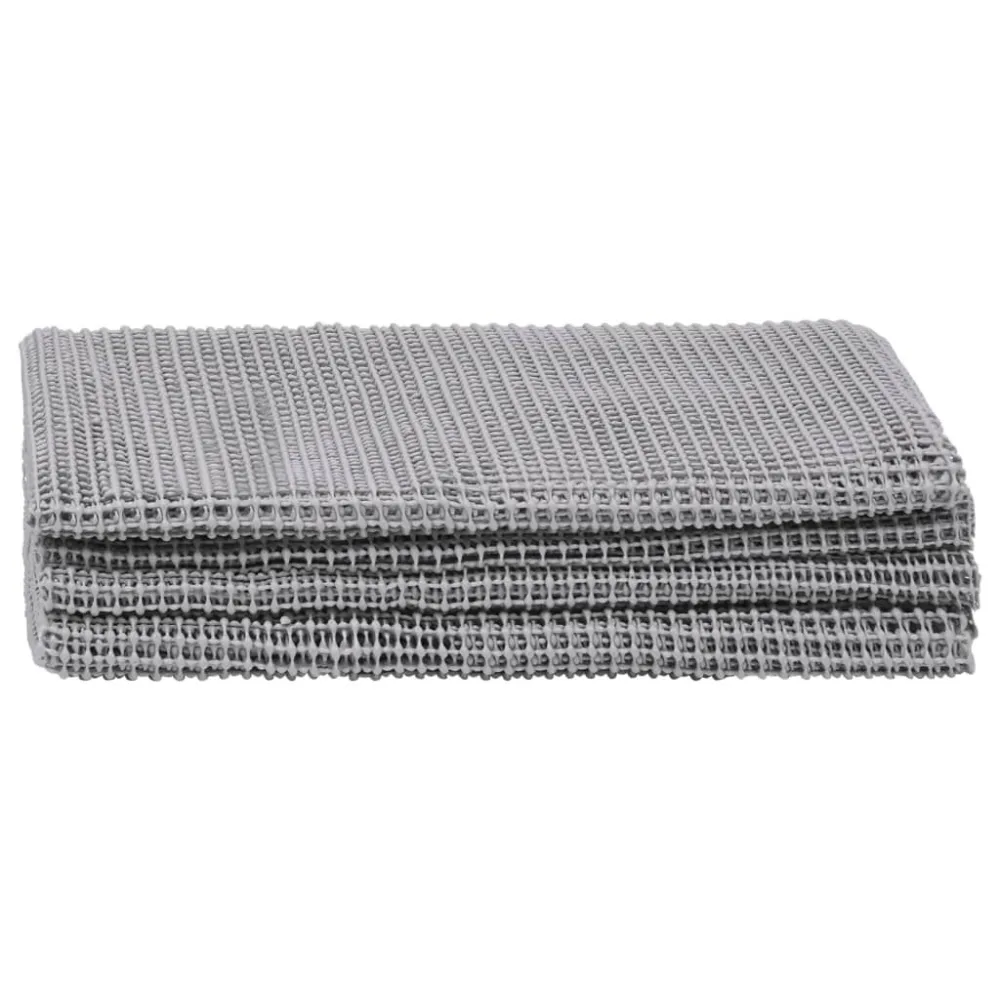 Set da Cucina Tappeto da Tenda 250x400 cm Grigio Limpido