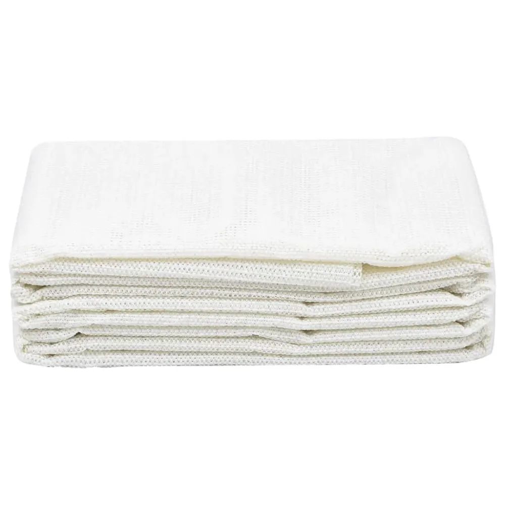 Tappeto da Tenda 100x1000 cm Bianco