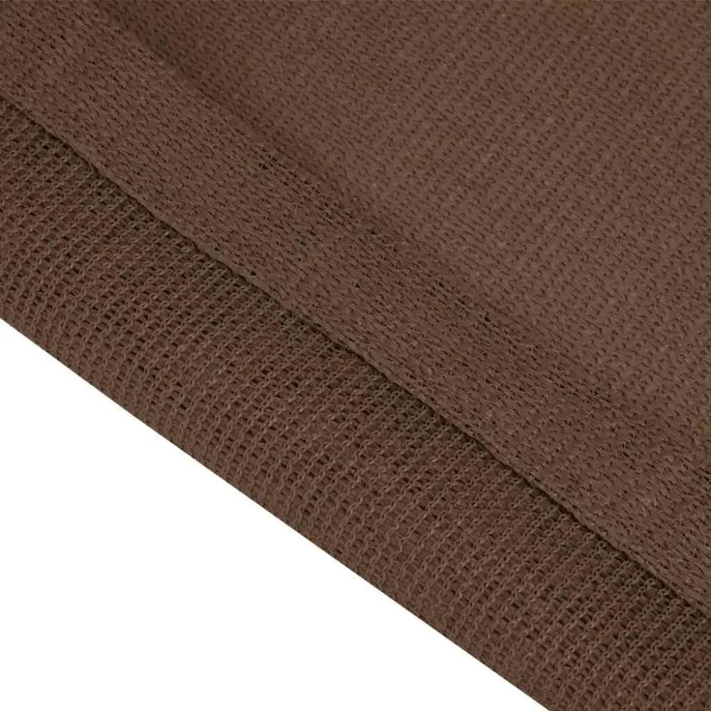 Tappeto da Tenda 400x400 cm Marrone