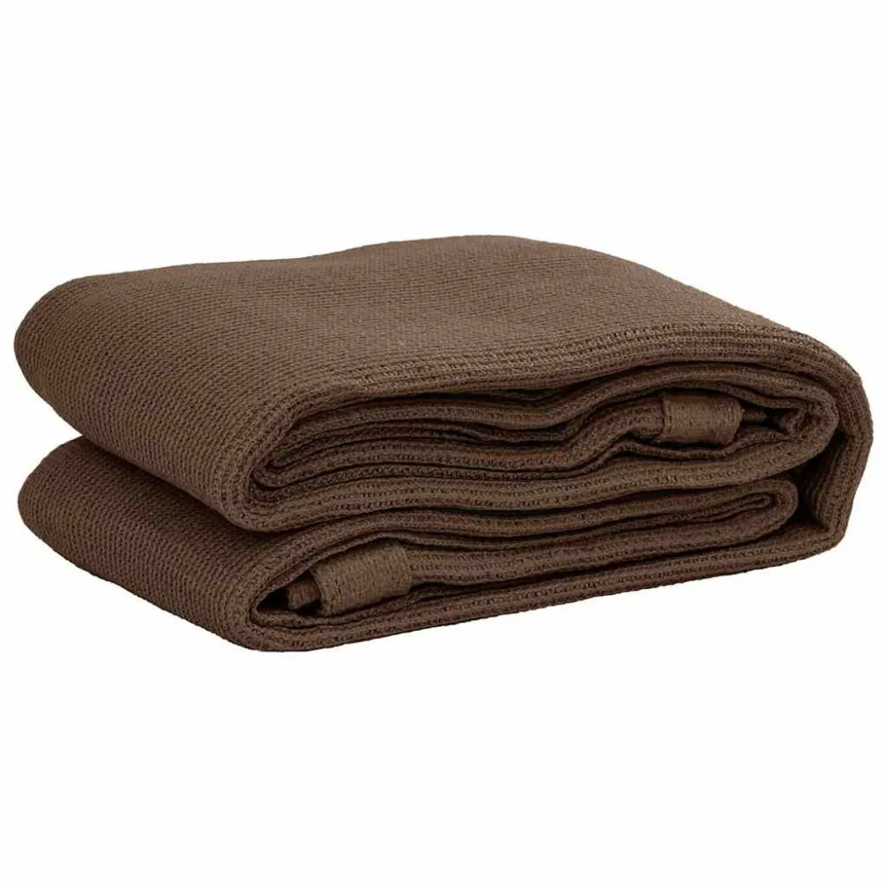 Tappeto da Tenda 400x400 cm Marrone