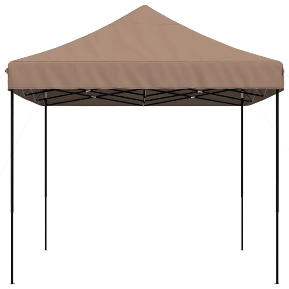Tenda da Festa Pieghevole Pop-Up Marrone 440x292x315 cm con Colori UV-Resistant