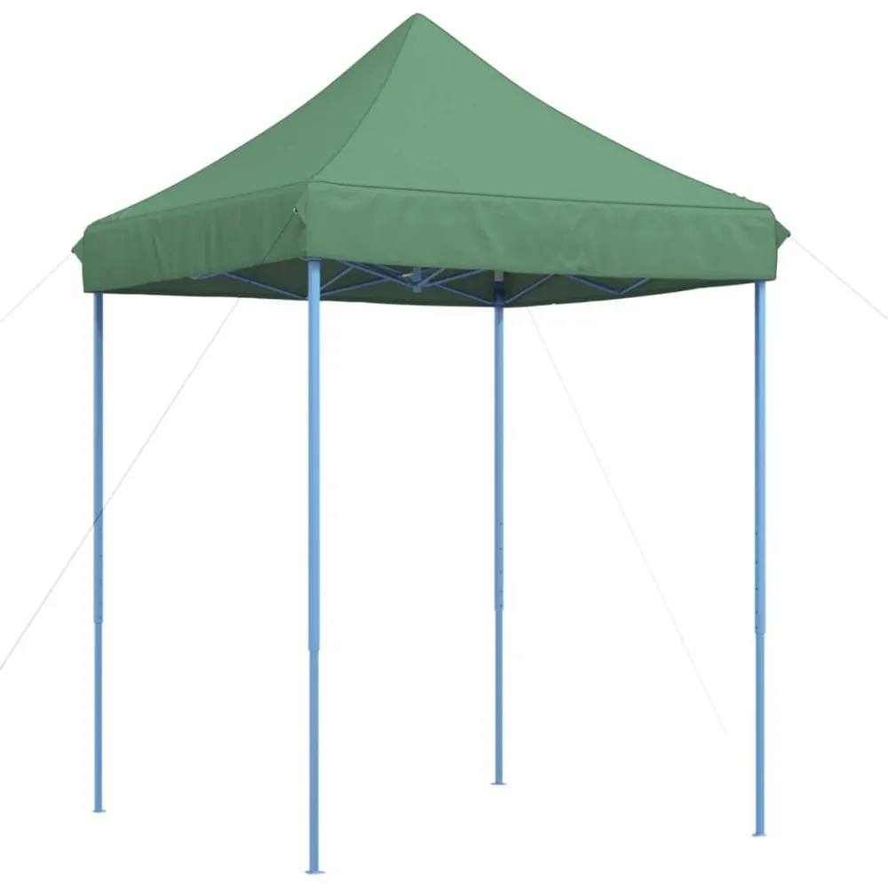 Tenda da Festa Pieghevole Pop-Up Verde 200x200x306 cm con Zanzariera Integrata
