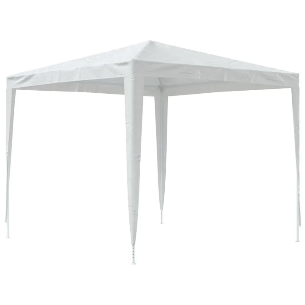 Tendone per Feste 2,5x2,5 m Bianco con Colori UV-Resistant