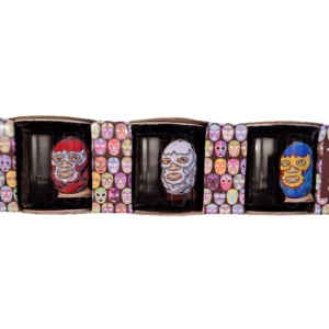Shot Tequileros Luchadores Porcelana - MAKI