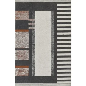 Tappeto multicolore rettangolare cotone 80 x 150 cm KAKINADA