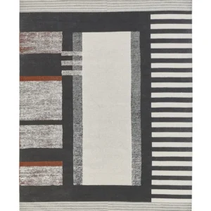 Tappeto multicolore rettangolare cotone 160 x 230 cm KAKINADA