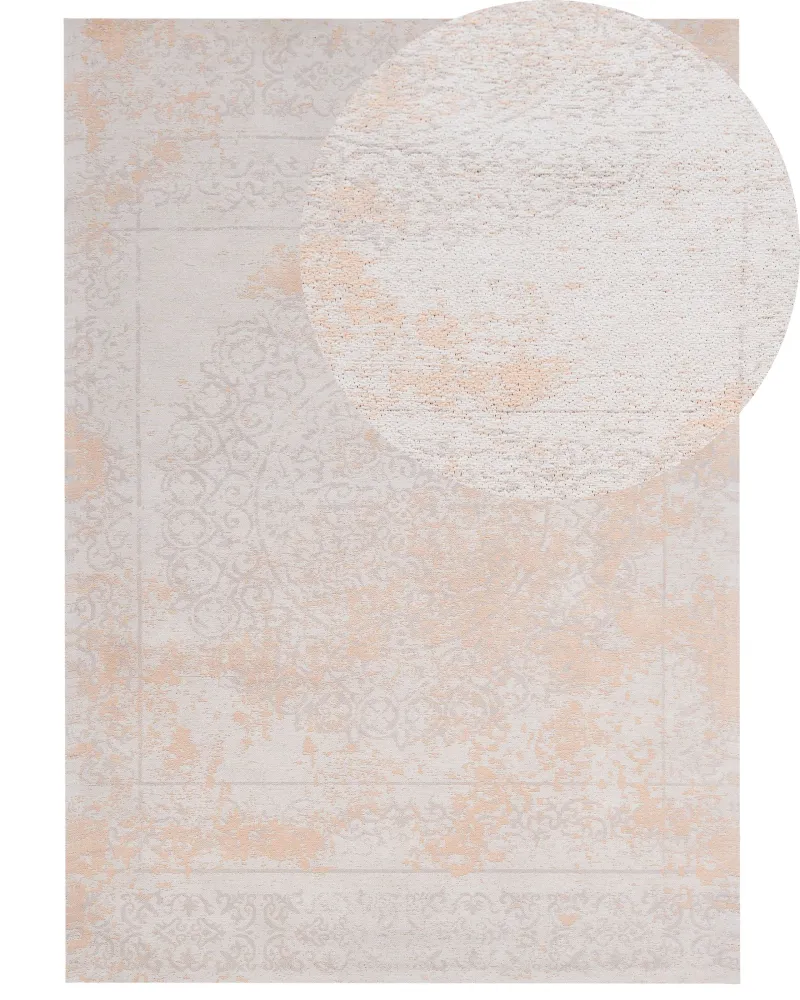 Tappeto rettangolare 160 x 230 cm Crema BEYKOZ