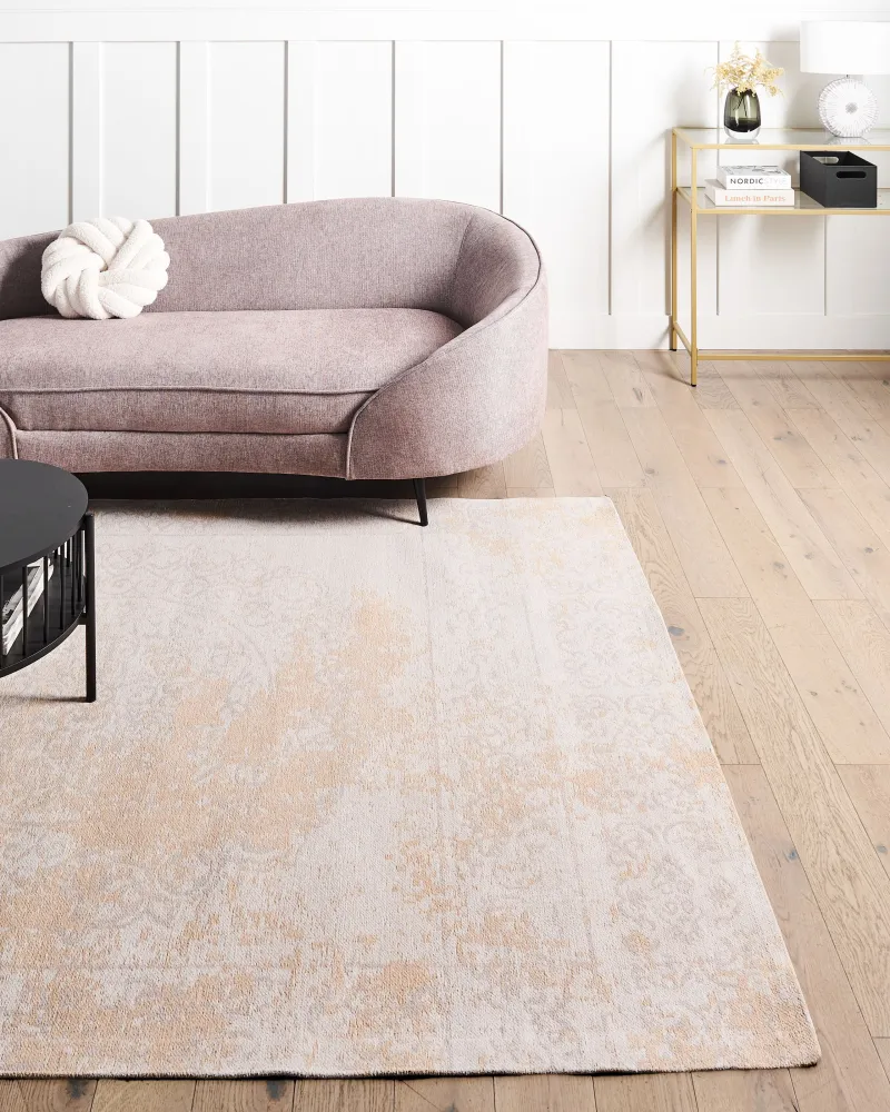 Tappeto rettangolare 160 x 230 cm Crema BEYKOZ