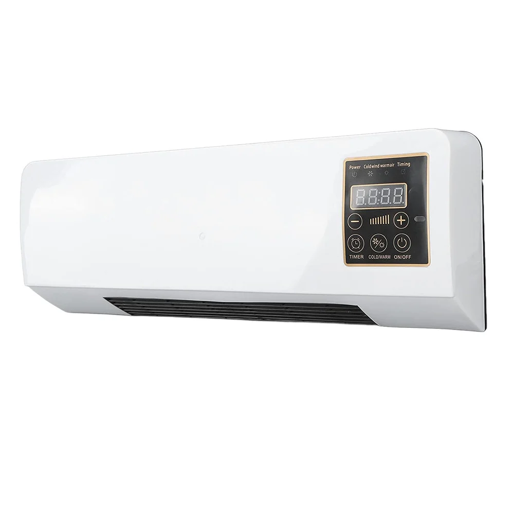 Termoconvettore aria calda fredda 1500W con telecomando caldo bagno