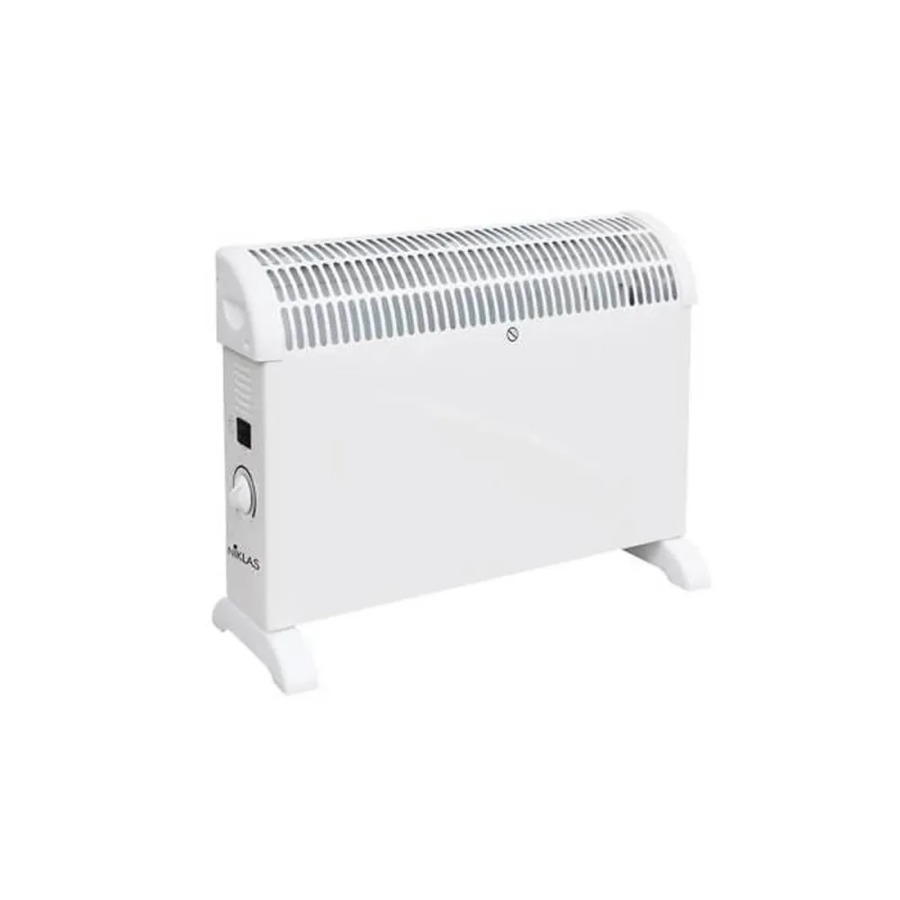 Termoconvettore NIKLAS Classic Baby 2000W con Termostato e 3 Livelli