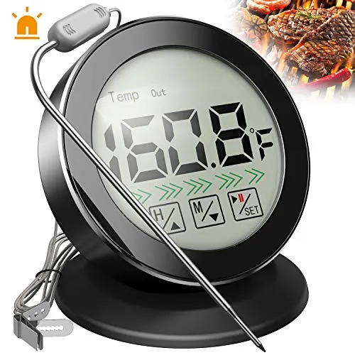 Termometro Cucina Carne Digitale - Misuratore di Cottura con Display...