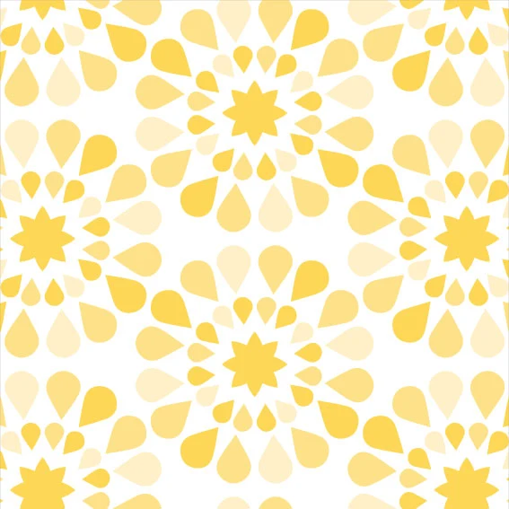 Certificato IP65 50x114 cm Escudo de Vinilo Amarillo