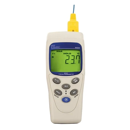 Garantito Thermometer Basic Type K/J 800004C Acciaio Inox | Resistente alle Intemperie