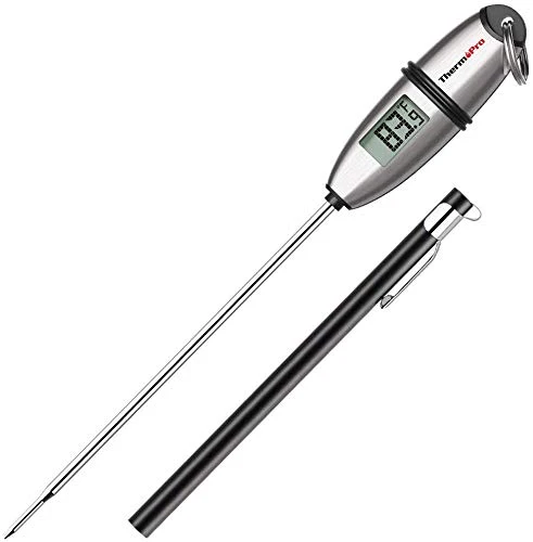 ThermoPro TP02S Termometro da Cucina Digitale Lettura Istantanea con 5.35"...