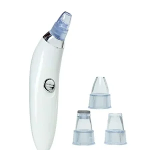 Aspiratore Acne E Punti Neri Con 4 Testine Intercambiabili Per Pulizia Facciale