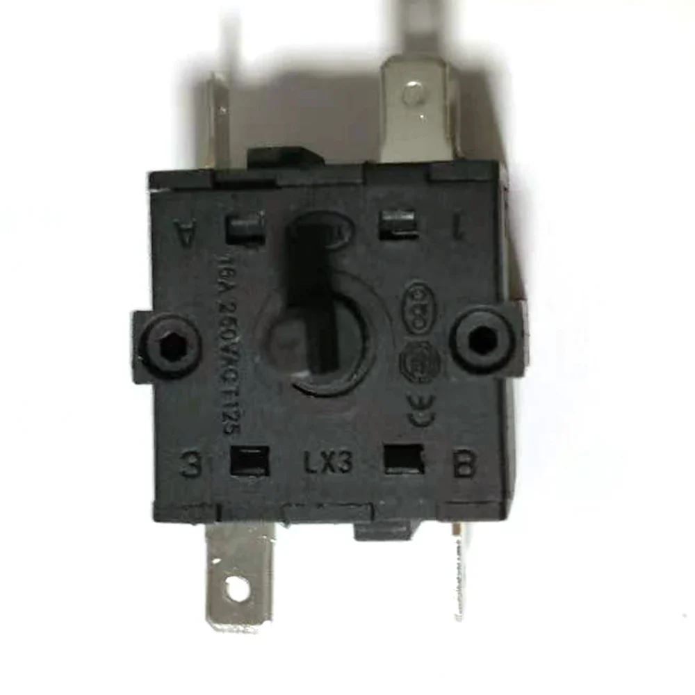 Interruttore termostato rotativo 4 posizioni 360° 16A 250V AC