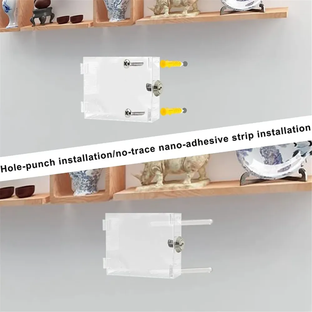 Scatola di Blocco Universale per Termostato con Chiave – Piccola Protezione Trasparente per Termostato