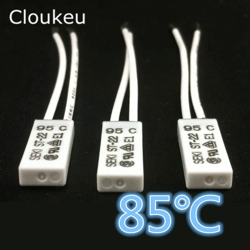 ST-22 90C Interruttore di Temperatura Controllo Termico 5A250V Normalmente Chiuso 90 Gradi Centigradi
