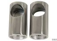 SUPPORTI PASSAMANO CILINDRI ACCIAIO INOX TUBO 22